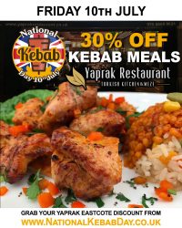 pinner National Kebab Day Halal restaurant Yaprak-Eastcote-London