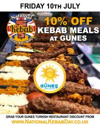 National Kebab Day Halal restaurant gunes walthamstow