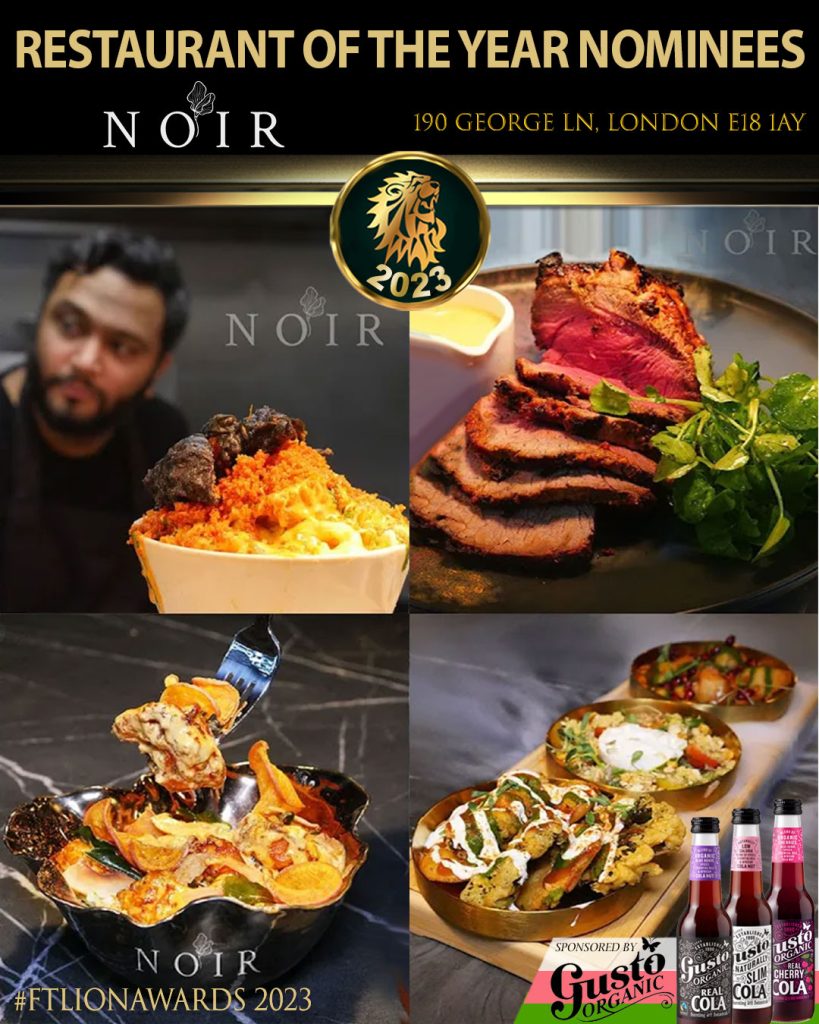 #FtLionAwards 2023 Restaurant of the Year shortlist Halal food UK London