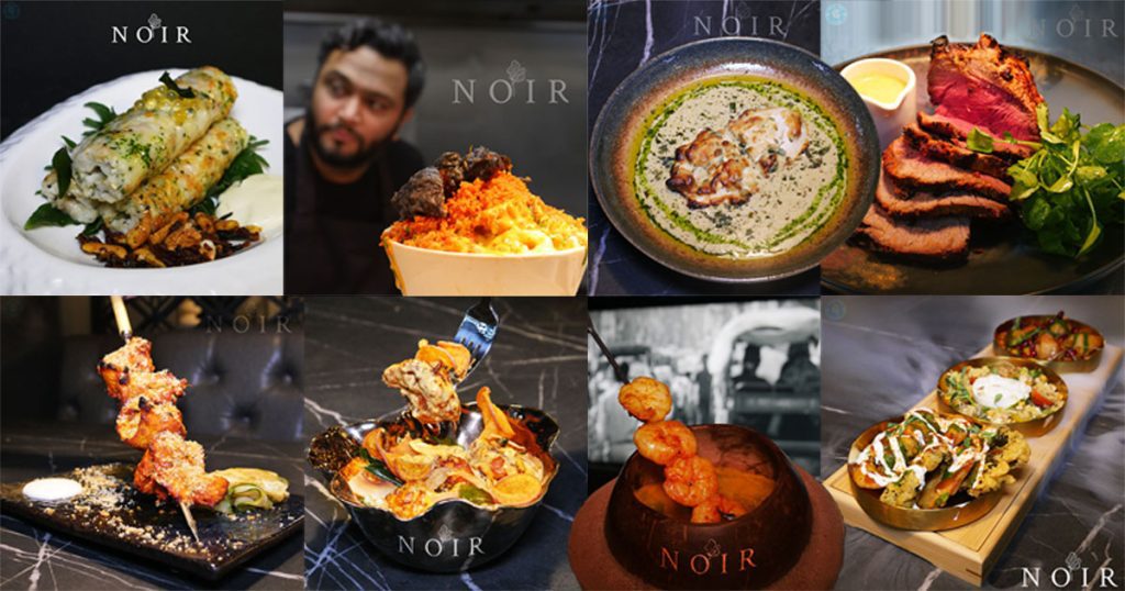 NOIR fine dining Halal restaurant London South Woodford with Indian chef