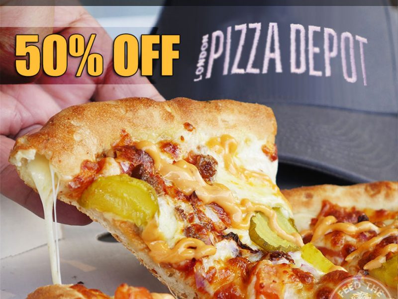 50% off National Pizza Day in London - London Pizza Depot