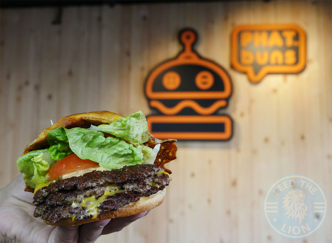 Phat Buns Leicester Halal burger restaurant Feed the Lion