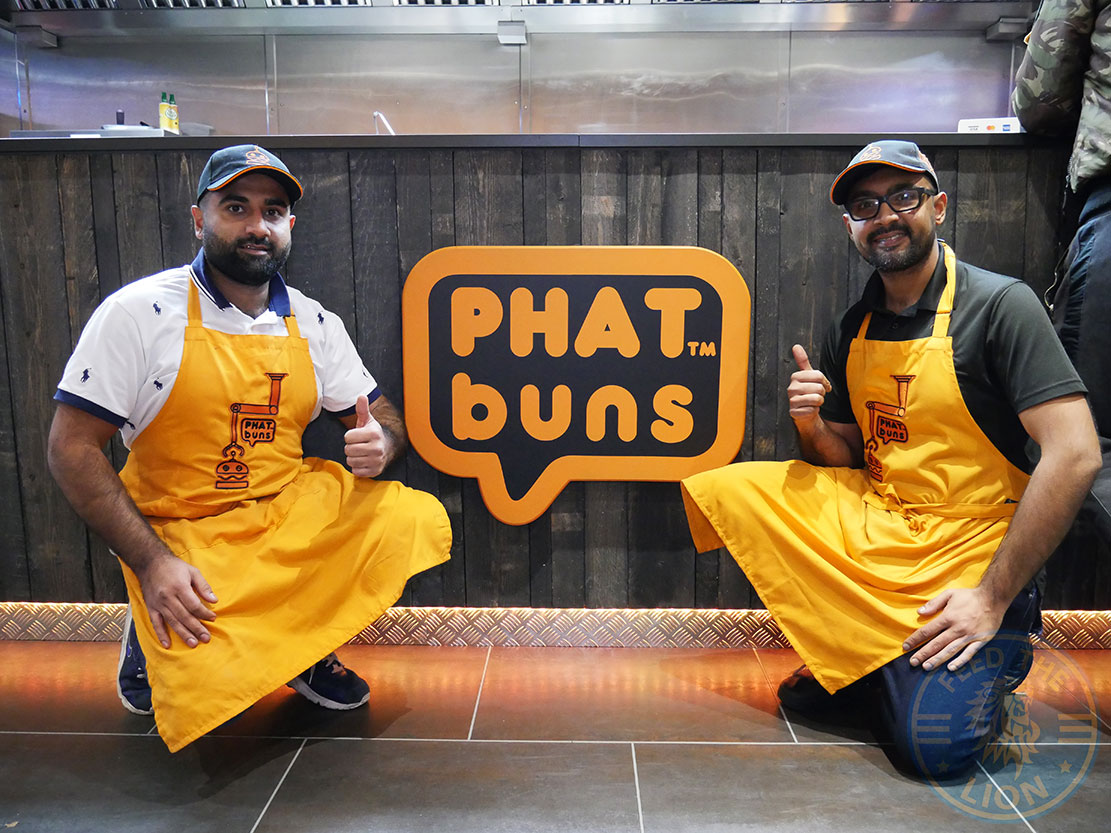 Phat Buns Leicester Halal burger restaurant Feed the Lion