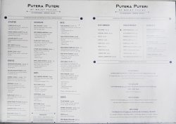 menu Malay Fellas Halal Malaysian restaurant London Putera Puteri Queensway