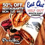Eat Out To Help Out Paratha Inn Croydon London