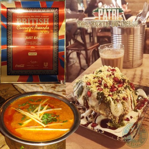 Hammersmith Northfields Award Winning Patri restaurant Delhi Menu Halal