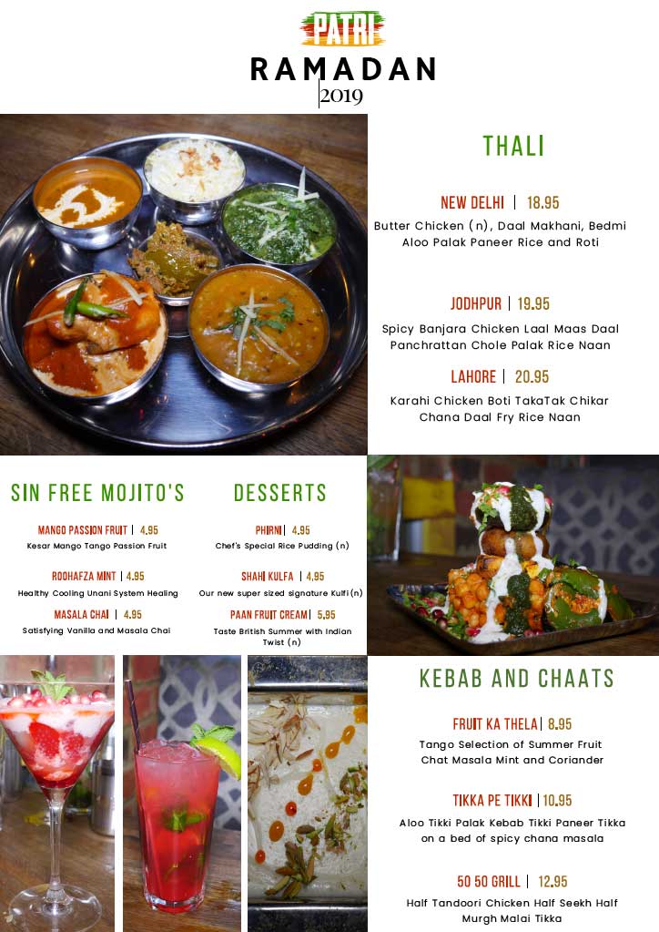 Ramadan 2019 Iftar 'n' Suhoor in London and beyond Feed the Lion