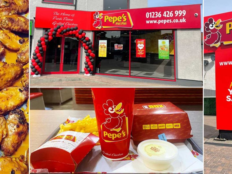 Pepe's Piri Piri Halal Chicken Restaurant Scotland Coatbridge