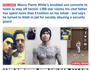 Marco Pierre White Son Convert Islam