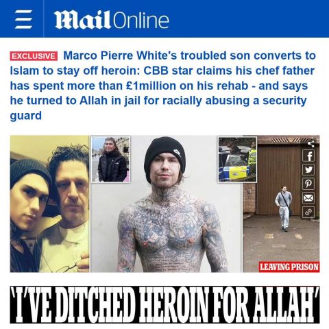 Marco Pierre White Son Convert Islam