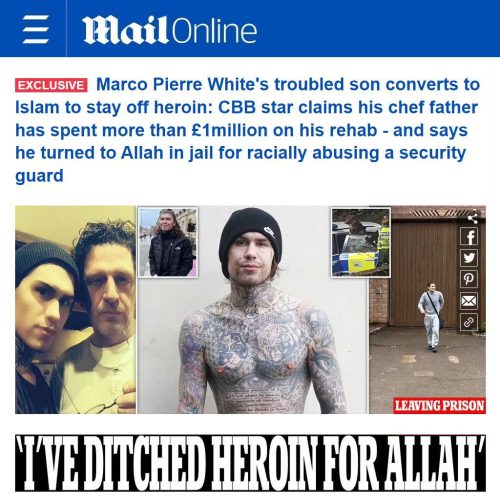 Marco Pierre White Son Convert Islam