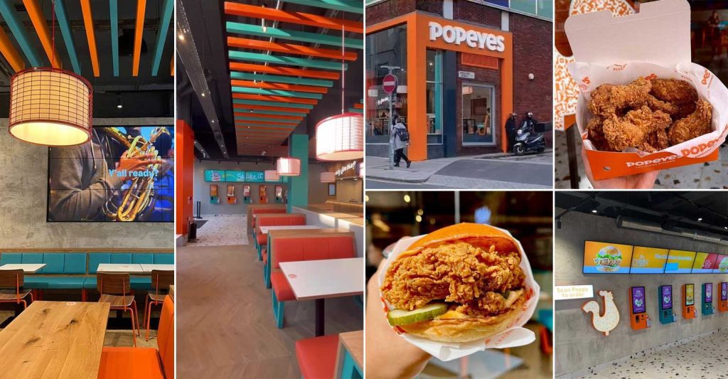 Popeyes Louisiana Kitchen Halal Chicken Burgers Restaurant Brighton