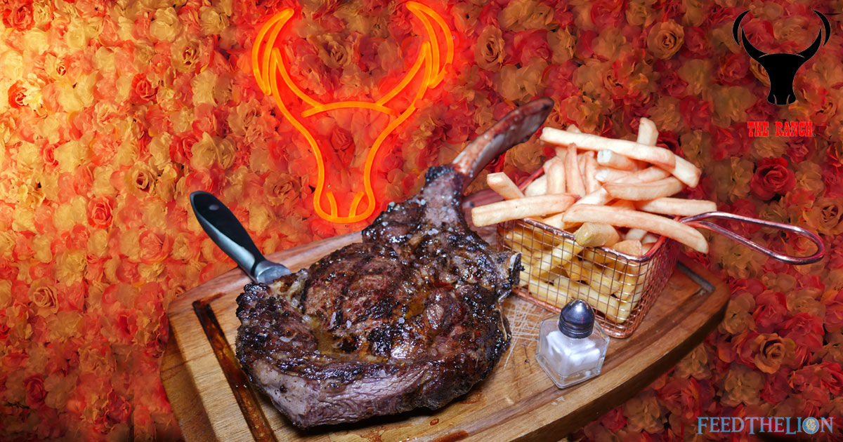 Ribeye Steakhouse Manchester Feed the Lion