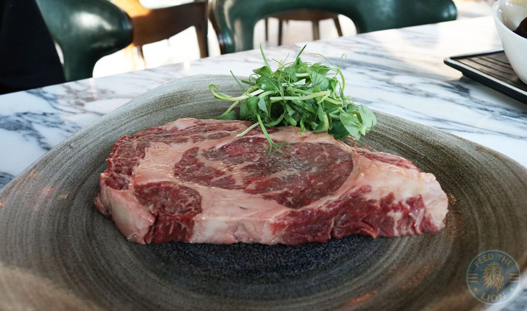 Ribeye Steakhouse Manchester Feed the Lion