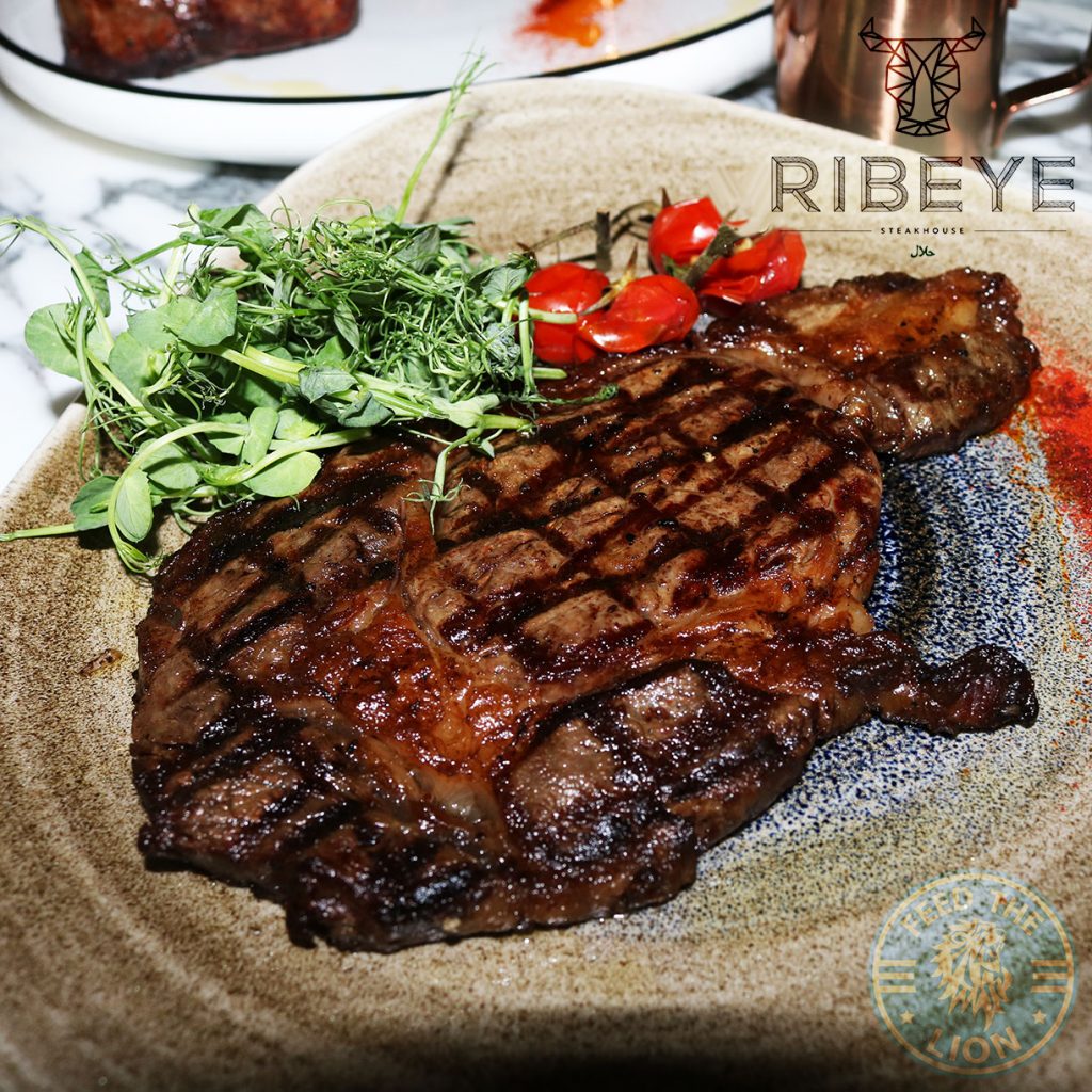 Ribeye Steakhouse Manchester Feed the Lion