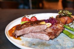 Ribeye Steakhouse Birmingham Brindley Place Halal steak fine fining restaurant