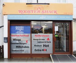 Double award-winning Rooster Shack in Woking Good Food Award Halal restaurant winner