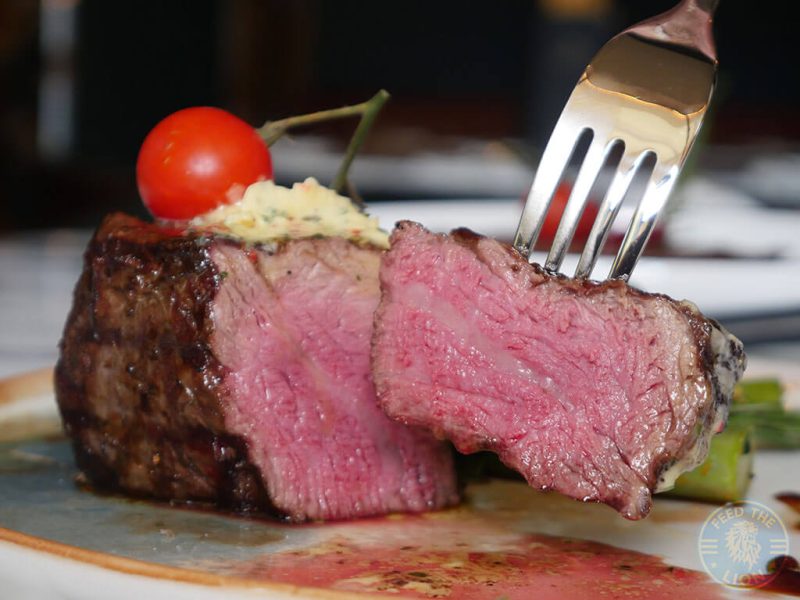 Ribeye Brindley Place Halal fine dining wagyu steak restaurant