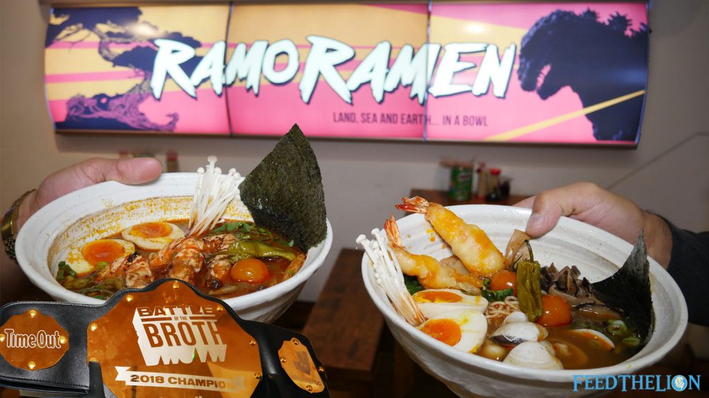 Ramo Raman Halal restaurant Filipino Japanese Camden London