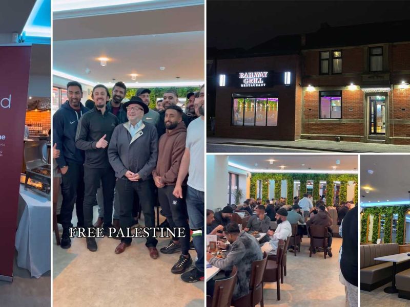 Railway Grill George Galloway Fundraiser Unity Aid