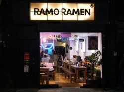 Ramo Raman Halal restaurant Filipino Japanese Camden London