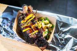 Smoke & Bones Halal Street Food Smoked Brisket Kerb London