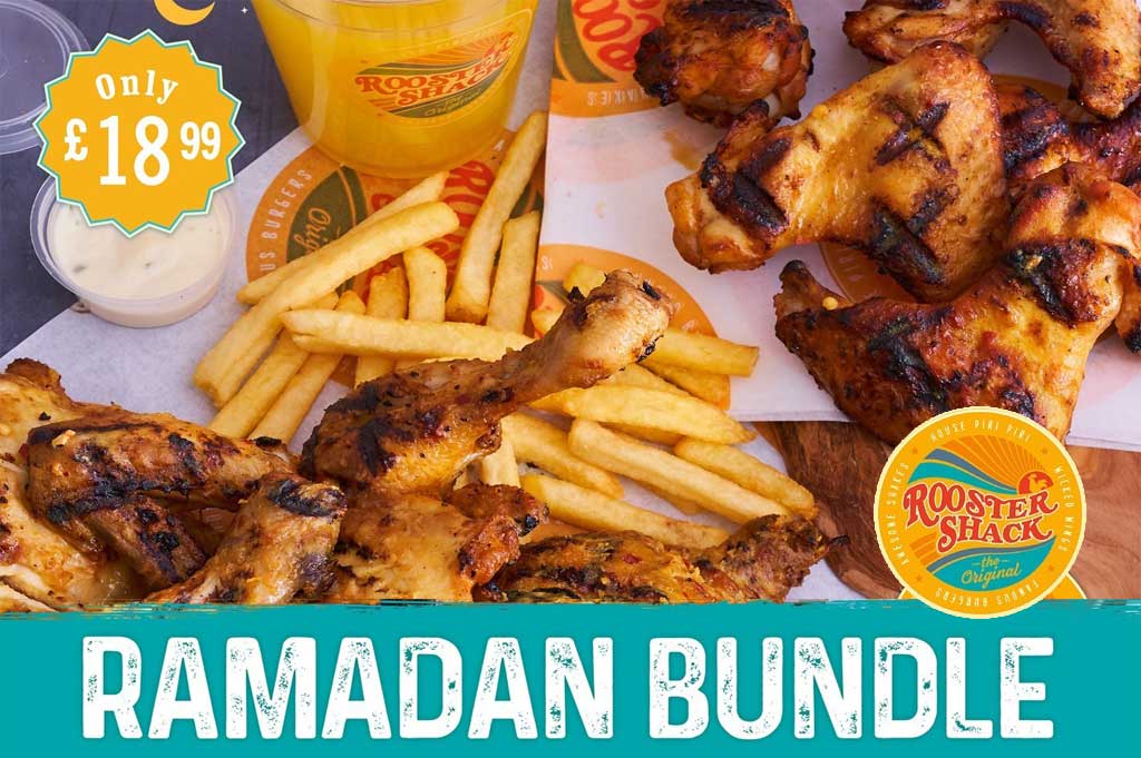 Rooster Shack Halal Chicken Restaurant Ramadan Iftar Woking Birmingham
