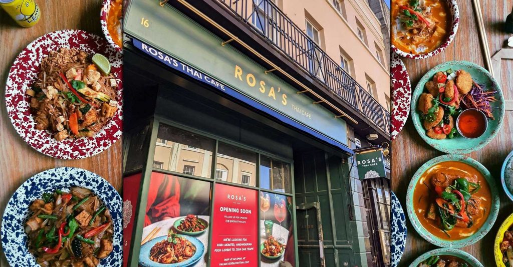 Rosa's Thai Cafe Halal Restaurant Greenwich London