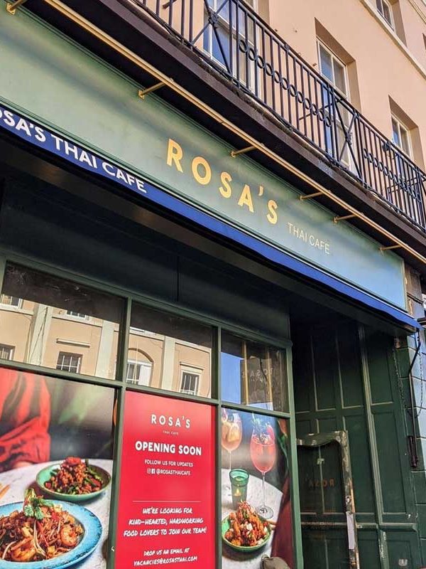 50 off Rosa's Thai Cafe to launch despite burglary in Greenwich Feed