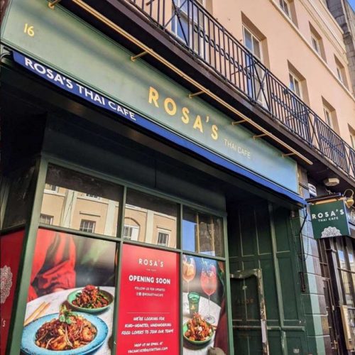 Rosa's Thai Cafe Halal Restaurant Greenwich London