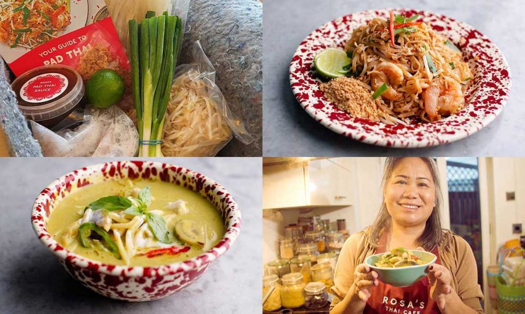Rosa's Thai Cafe At Home meal Kit