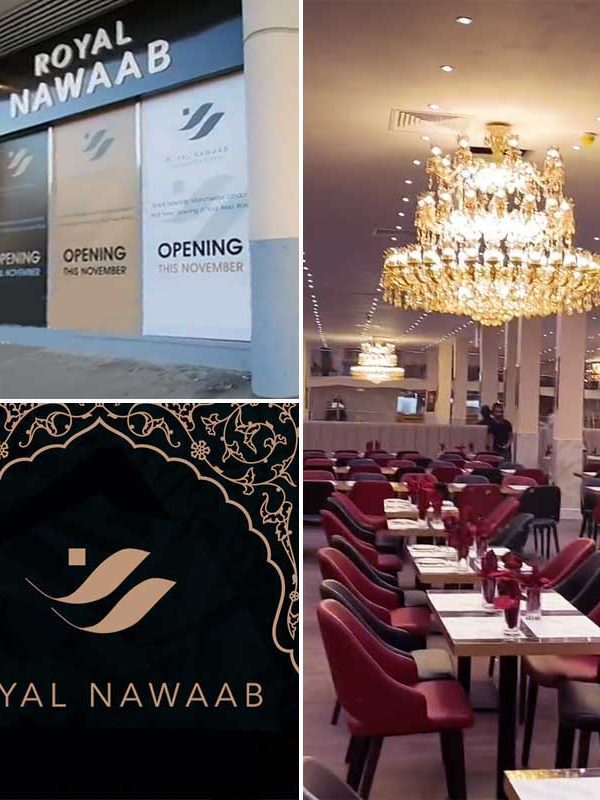 Sneak peak at Royal Nawaab in Ilford opening on Monday Feed the Lion