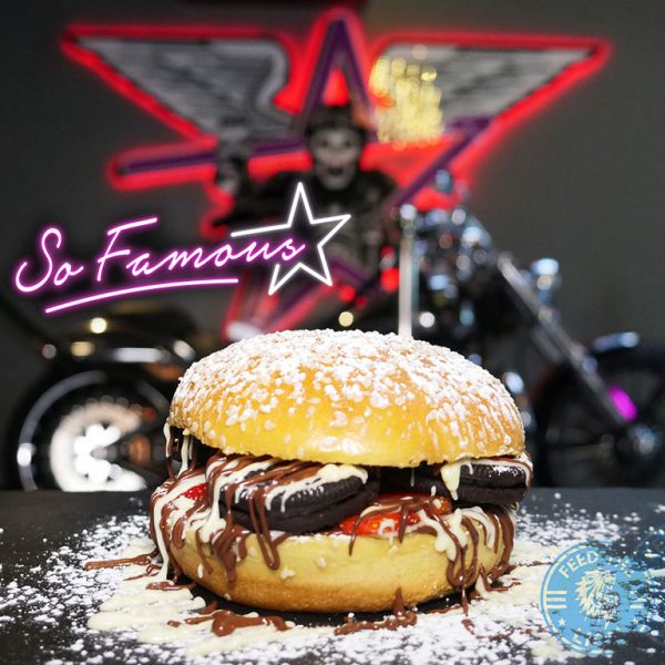 So Famous American Diner Halal Burger dessert restaurant Sheffield