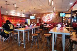 Slim Chickens Chicken Halal fast food burger restaurant Blue Water