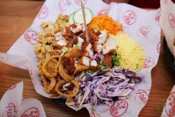 Slim Chicken Halal fast food burger restaurant Blue Water