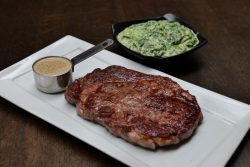 Aussie wagyu Halal beef Steak On The Green London Ealing fine dining restaurant