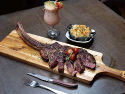 Aussie wagyu Halal beef Steak On The Green London Ealing fine dining restaurant