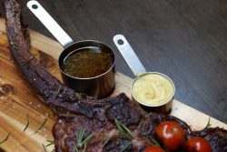 Aussie wagyu Halal beef Steak On The Green London Ealing fine dining restaurant