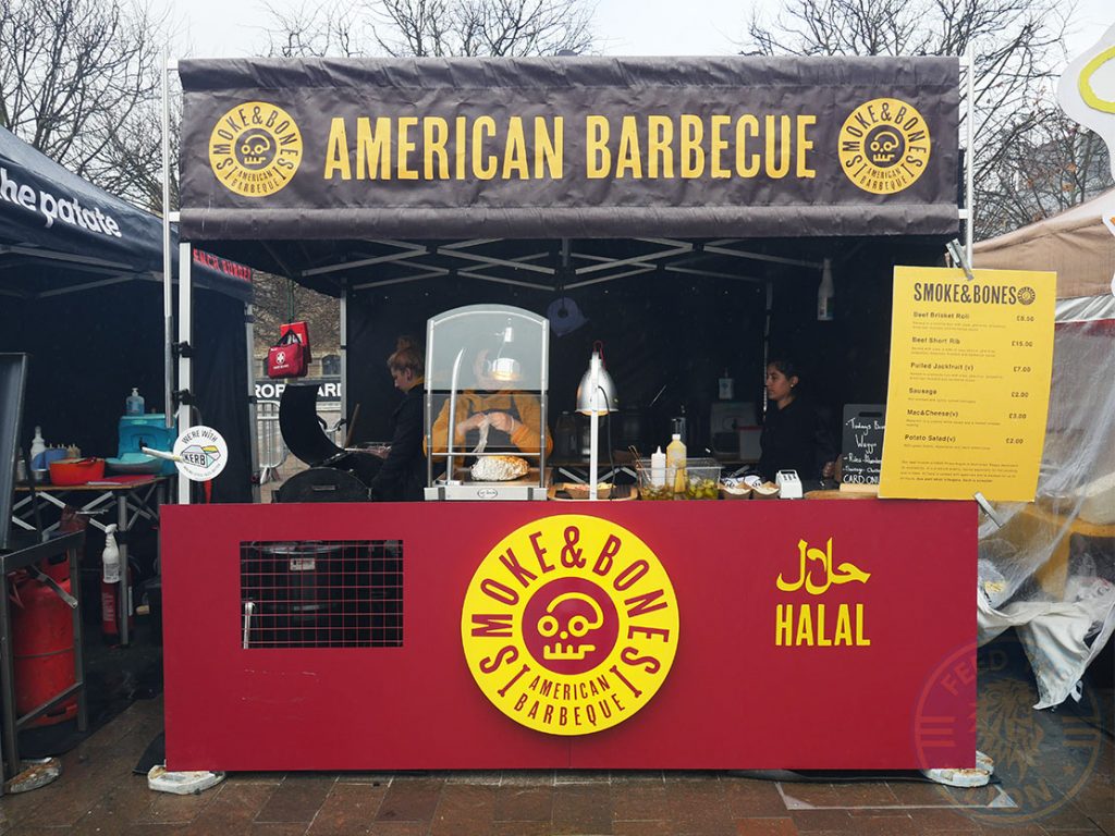 Smoke & Bones Halal Street Food Kerb London