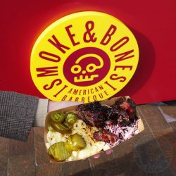 Smoke & Bones Halal Street Food Smoked Brisket Kerb London