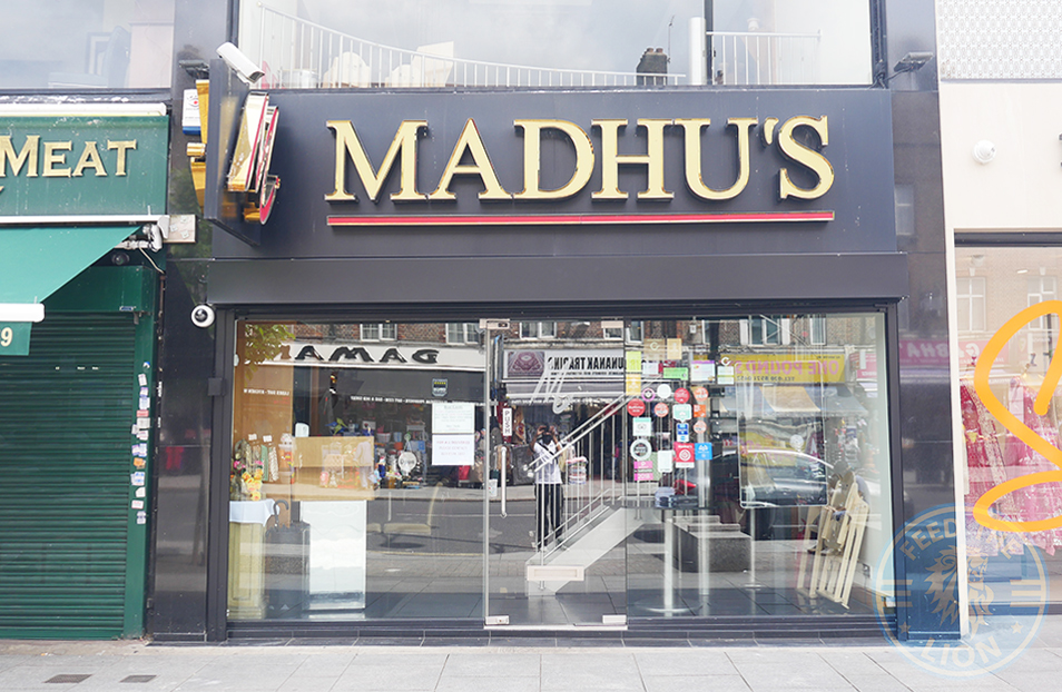 Madhu's Burger Curry kebab Southall Broadway Halal West London restaurant