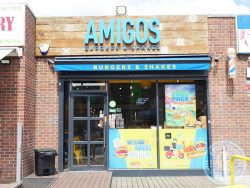 Amigos Burger Curry kebab Southall Broadway Halal West London restaurant