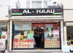 Al-Haad Burger Curry kebab Southall Broadway Halal West London restaurant