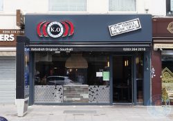 Kebabish KO Burger Curry kebab Southall Broadway Halal West London restaurant