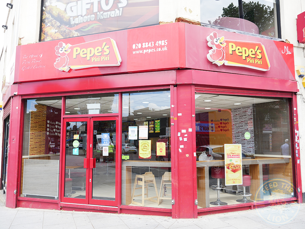 Pepe's Peri Peri Burger Curry kebab Southall Broadway Halal West London restaurant