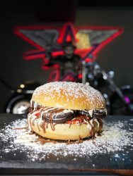 So Famous American Diner Halal Burger dessert restaurant Sheffield