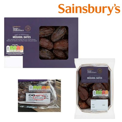 Sainsbury's Ramadan Medjool Dates Recall