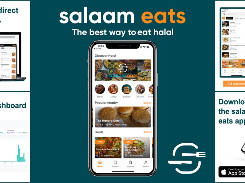 Salaam Eats Halal Restaurant Takeaways App Website Ordering System