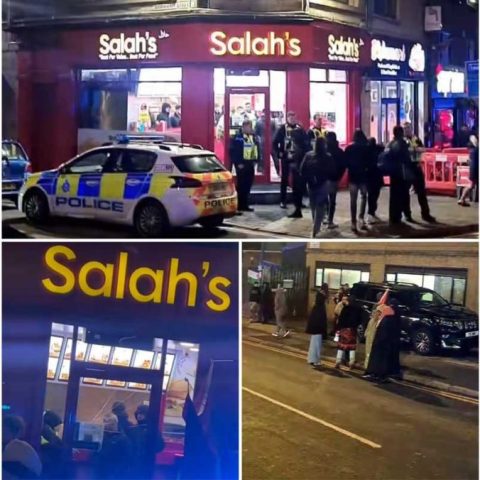 Salah's Burger Restaurant Halal Bradford Palestinian Boycott