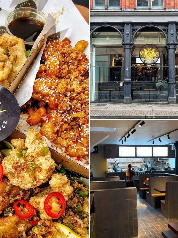 Salt & Pepper in Manchester with Halal chicken & beef Feed the Lion